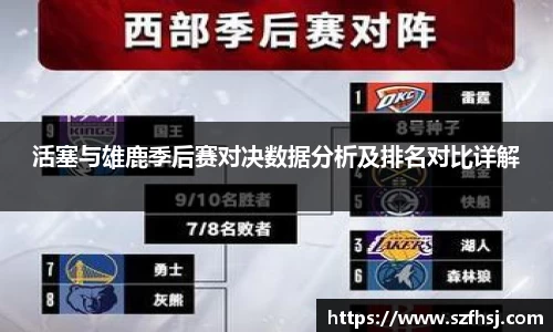 活塞与雄鹿季后赛对决数据分析及排名对比详解